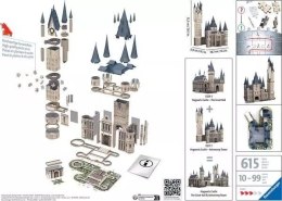 Puzzle 3D 216el Harry Potter Zamek Hogwart, Wieża Astronomiczna 112777