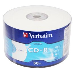 Verbatim CD-R 52x 700MB 50P SP Printable Extra Protection 43794