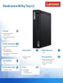 Lenovo Komputer ThinkCentre M70q Tiny G3 11T3002PPB W11Pro i3-12100T/8GB/256GB/INT/3YRS OS