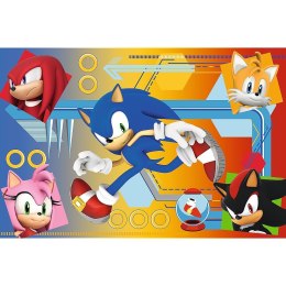 Trefl Puzzle 60 elementów Sonic w akcji