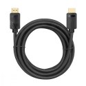 TB Kabel HDMI v 2.1 premium 3 m 8K Czarny Stworzony dla graczy