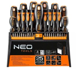 Zestaw wkrętaków i końcówek wkrętakowych Neo Tools 37 elementów