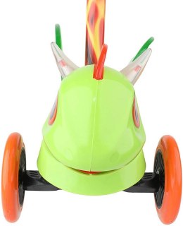PROMO Hulajnoga trójkołowa 3D Smok / Dragon Scooter