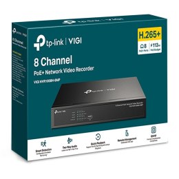 TP-LINK Rejestrator VIGI NVR1008H-8 MP 8 kanałów