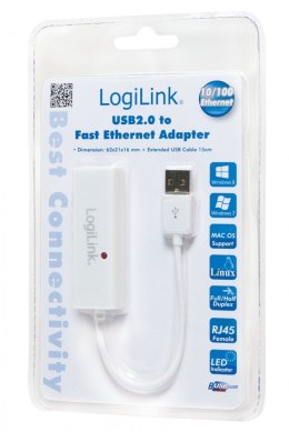 LogiLink Adapter fast ethernet RJ45 do USB2.0