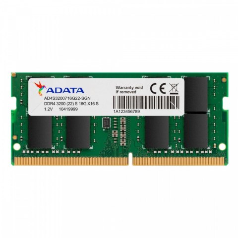 Adata Pamięć Premier DDR4 3200 SODIM 16GB CL22 Single Tray