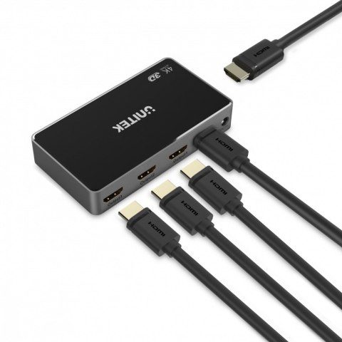 Unitek Przełącznik HDMI 1 IN - 4 OUT; V1109A