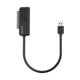 Savio Adapter SATA żeński - USB 3.0 męski do dysków 2,5, AK-38