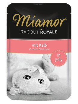 MIAMOR Ragout Royale z cielęciną - mokra karma dla dorosłego kota - 100 g