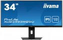 IIYAMA Monitor 34 cale XUB3493WQSU IPS,UWQHD,DP,HDMI,HAS(150mm)