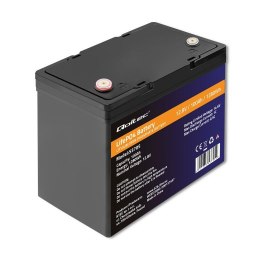Akumulator LiFePO4 Qoltec Litowo-Żelazowo-Fosforanowy | 12.8V | 100Ah | 1280Wh | BMS