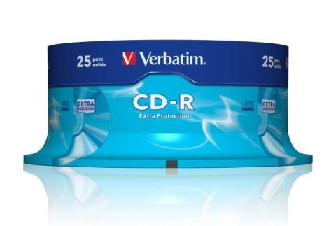 Płyty CD-R Verbatim 52x 700MB Extra Protection (Cake 25)