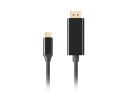 Lanberg Kabel USB-C(M)->Displayport 1.8M 4K 60HZ czarny