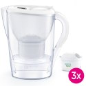 Brita Dzbanek filtrujący 2,4l Marella+3 wkłady PRO Pure Performance biały