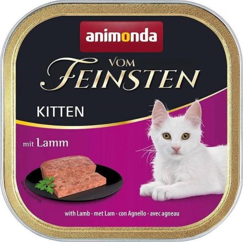 ANIMONDA Vom Feinsten Kitten jagnięcina - mokra karma dla kota - 100g