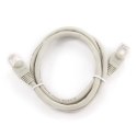 Kabel UTP GEMBIRD PP6U-1M (RJ45 - RJ45 ; 1m; UTP; kat. 6; kolor szary)