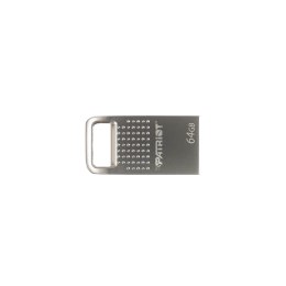 Patriot FLASHDRIVE Tab200 64GB Type A USB 2.0, mini, aluminiowy, srebrny