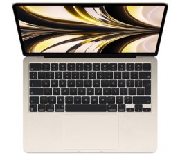 Apple MacBook Air 13, 6 cali: M2 8/10, 8GB, 512GB - Księżycowa poświata