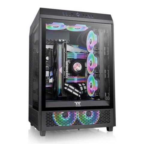 Thermaltake Obudowa - The Tower 500/Black tg*3/ 120mm*2