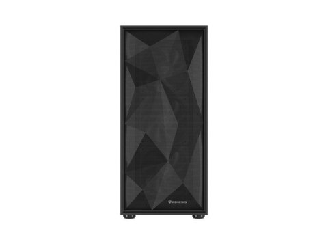 Natec Obudowa Genesis Diaxid 605F MIDI TOWER USB-C Czarna