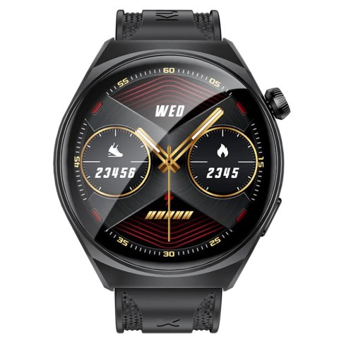 Kumi Smartwatch GW6 1.43 cala 300 mAh czarny