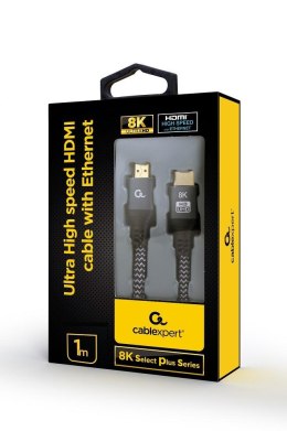 Kabel HDMI High Speed Ethernet Gembird CCB-HDMI8K-1M czarny