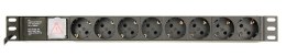 Listwa zasilająca do szaf Rack (PDU) Gembird EG-PDU-014-C14 wtyk C14 1U (3m)