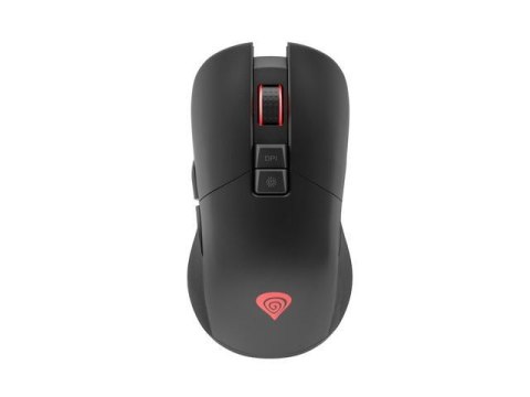 Mysz bezprzewodowa Genesis Zircon 330 optyczna Gaming 3600DPI czarno-czerwona