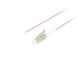 Pigtail światłowodowy Lanberg MM LC/UPC OM4 EASY STRIP 50/125 2M fioletowy