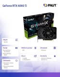 Palit Karta graficzna GeForce RTX 4060 Ti StormX 8GB GDDR6 128bit 3DP/HDMI