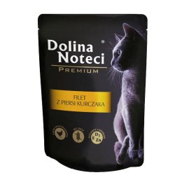DOLINA NOTECI Premium Filet z piersi kurczaka - mokra karma dla kota - 85 g