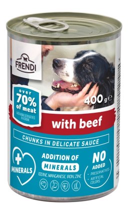 Frendi puszka dla psa z wołowiną w sosie 400 g