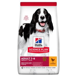 HILL'S Science plan canine adult medium chicken dog 14Kg