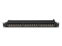 Lanberg Patchpanel 24 port 1U KAT7 EK. PPS7-1024-B Czarny