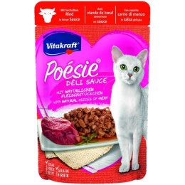 VITAKRAFT POESIE DELICE wołowina dla kota 85g