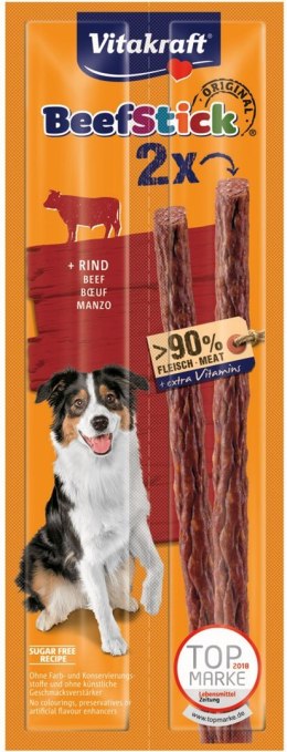 VITAKRAFT Beef Sticks - kabanos dla psa z wołowiną 2szt.
