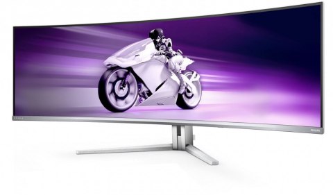Philips Monitor zakrzywiony 49M2C8900L 48.9 cala QD OLED 144Hz HDMIx2 DP USB-C KVM HAS