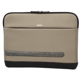 Hama Etui do laptopa Terra 15.6 cala Beżowa