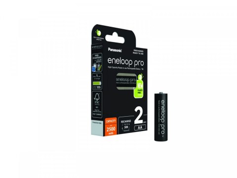 Panasonic Akumulator Eneloop Pro AA 2500 mAh 2 sztuki