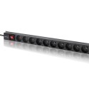 Qoltec Listwa zasilająca PDU do RACK | 16A | 16xFRENCH | Pionowa | 1.8m