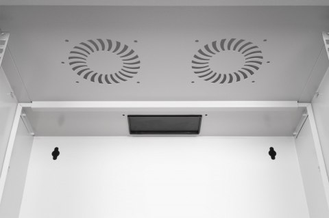 Digitus Szafa sieciowa wisząca 19" 9U, SOHO PRO 460 x 540 x 400 mm, nośność 60kg, drzwi szyba, niezłożona, Szara