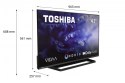 Toshiba Telewizor LED 43 cale 43LV3E63DG