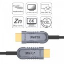 Unitek Kabel Optyczny HDMI 2.1 AOC 15m 4K60Hz C11029DGY