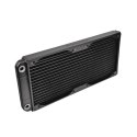 Thermaltake Chłodzenie wodne - Pacific R360S slim radiator (360mm, 4x G 1/4") - Black