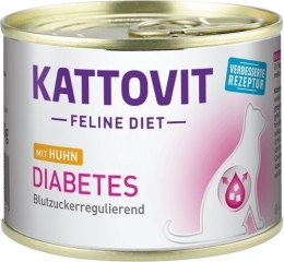 KATTOVIT Diabetes - puszka 185g karma dla kota
