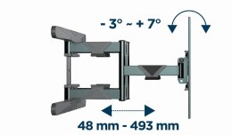 GEMBIRD REGULOWANY UCHWYT ŚCIENNY LCD 40