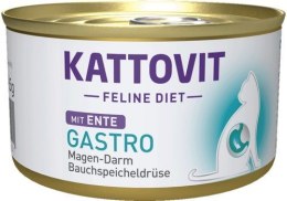 KATTOVIT Gastro kaczka - puszka 185g karma dla kota