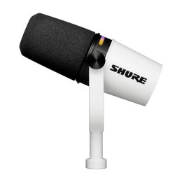 Shure MV7+-W - Mikrofon lektorski/wokalny ze złączem XLR/USB-C Biały