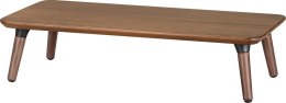 Drewniana podstawka pod monitor / laptop Maclean, (500x240x120mm), kolor czarny orzech, max. 20kg, MC-930
