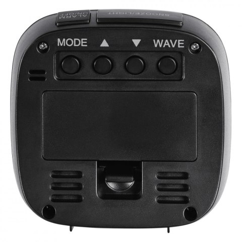 Hama Zegar DCF z budzikiem RC45 czarny